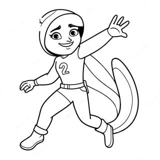 Kim Possible Aksiyon Boyama Sayfasi 100243-38871