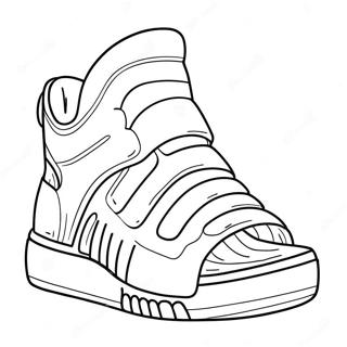 Trendy Yeezy Slide Boyama Sayfasi 100271-38903