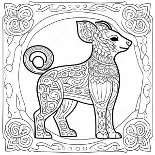 Guzel Kelt Hayvanlari Boyama Sayfasi 100449 39044