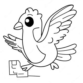 Ucan Mo Willems Guvercin Boyama Sayfasi 100832 39343