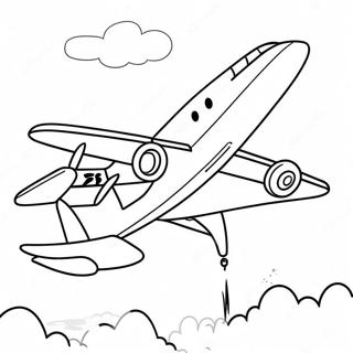 Ucagin Kalkisi Boyama Sayfasi 100906 39395