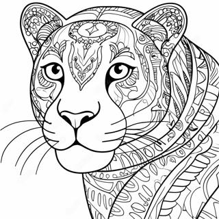 Panter Boyama Sayfasi 101779-40175