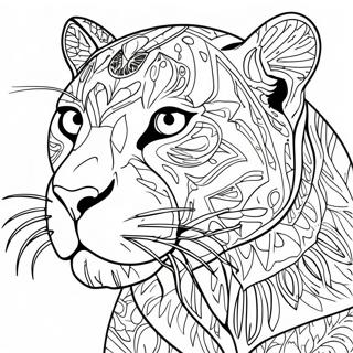 Panter Boyama Sayfasi 101779-40176