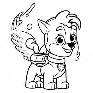 Ozgurluk Paw Patrol Eglenceli Boyama Sayfasi 101835 40231