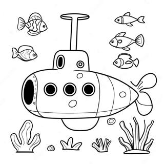 Gercekci Denizalti Okyanusu Kesfederken Boyama Sayfasi 102143 40468