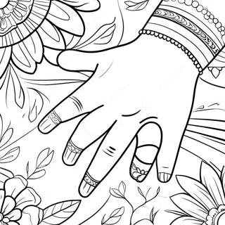 Tırnaklar Boyama Sayfaları