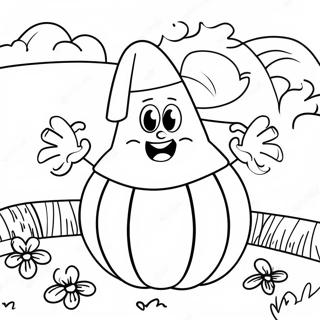 Balkabagi Tarlasinda Seker Misiri Boyama Sayfasi 102660 40870