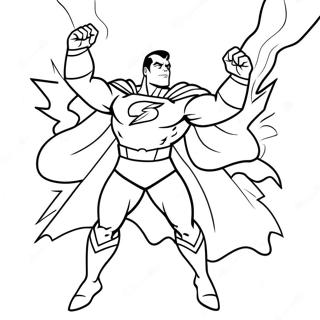 Shazam Simseklerle Boyama Sayfasi 102787 40966