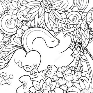 Renkli Seni Ozledik Tebrik Boyama Sayfasi 102967 41104