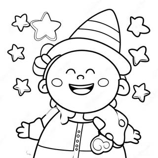 Neseli Seni Ozledik Kutlama Boyama Sayfasi 102968 41107