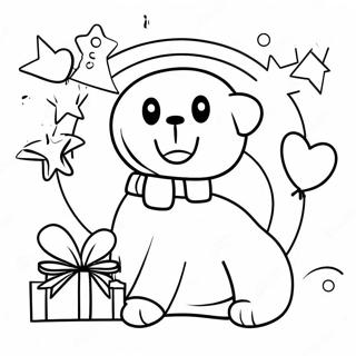 Neseli Seni Ozledik Kutlama Boyama Sayfasi 102968 41108