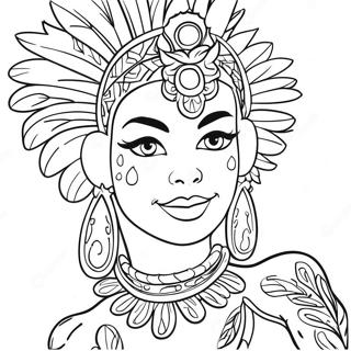 Canli Rio Karnavali Boyama Sayfasi 103045 41161