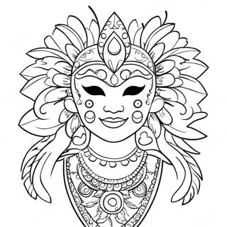 Canli Rio Karnavali Boyama Sayfasi 103045 41163