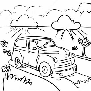 Renkli Ucuncu Sinif Gezi Boyama Sayfasi 103277 41351