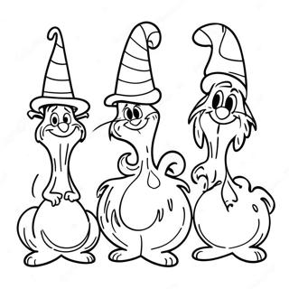 Sirin Whoville Karakterleri Boyama Sayfasi Boyama Sayfaları