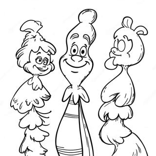 Renkli Whoville Karakterleri Boyama Sayfasi 103738 41708