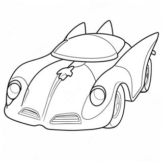 Batmobile Boyama Sayfasi 103813-41756