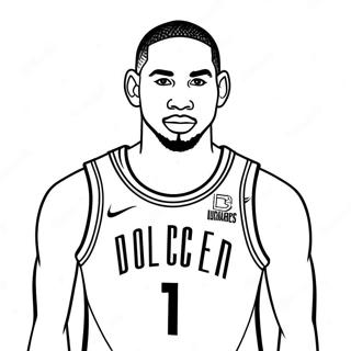 Jayson Tatum Boyama Sayfaları