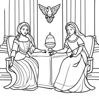 Trinity Ve Madison Boyama Sayfasi 105793 43306