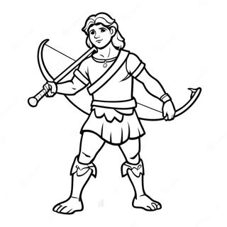 Cesur David Ile Sapan Boyama Sayfasi 106671 43998