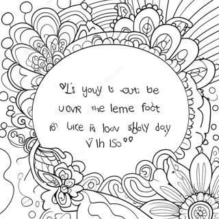 Neseli Mizahi Alinti Boyama Sayfasi 107003 44260