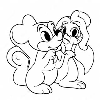 Sevgili Disney Karakterleri Boyama Sayfasi 107080 44322