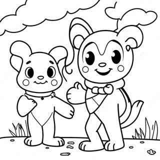 True Ve Bartlebynin Macerasi Boyama Sayfasi 107847-44921