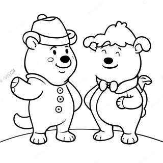 True Ve Bartlebynin Macerasi Boyama Sayfasi 107847-44924