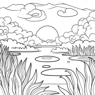 Monetin Gun Dogumu Tablosu Boyama Sayfasi 108801 45663