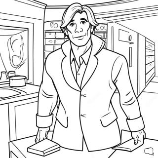 Mal Auradon Prepde Boyama Sayfasi 109110 45966