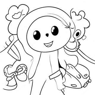 Eglenceli Kirmizi Kurdele Haftasi Aktiviteleri Boyama Sayfasi 109239-46063