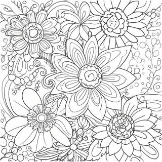 Sirin Cicek Desenleri Boyama Sayfasi 109369 46170