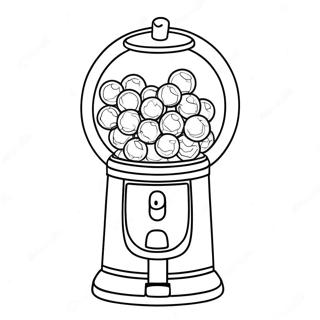 Cocuklarla Seker Topu Makinesi Boyama Sayfasi 109828 46527