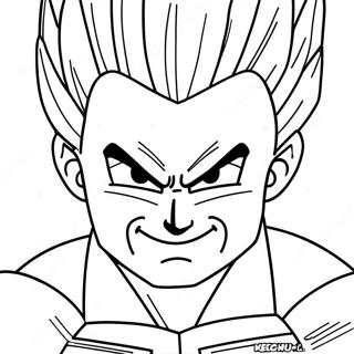 Vegeta Boyama Sayfaları