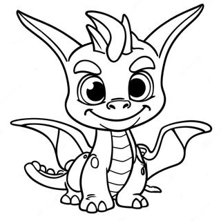 Spyro Ejderha Skylanders Boyama Sayfasi 111088-47521