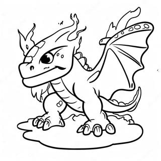 Alev Sacan Eruptor Skylanders Boyama Sayfasi 111090 47530