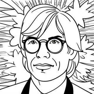 Andy Warhol Boyama Sayfaları