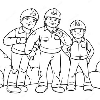 Takim Calismasi Ve Arkadaslik Boyama Sayfasi 111295-47687