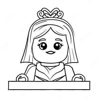 Maceraci Lego Prenses Boyama Sayfasi 111732-48028