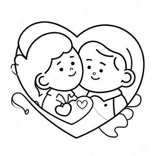 Tatli Sevgililer Gunu Baba Boyama Sayfasi 112397-48551