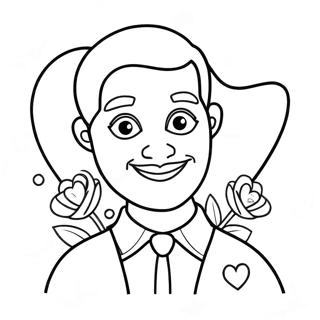 Yaratici Sevgililer Gunu Baba Boyama Sayfasi 112398-48553