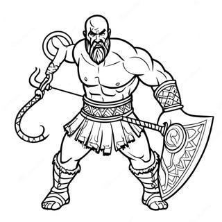 Savas Tanrisi Boyama Sayfasi 112778 48839