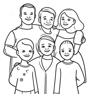 Cesitli Lgbtq Aile Boyama Sayfasi 112909-49065