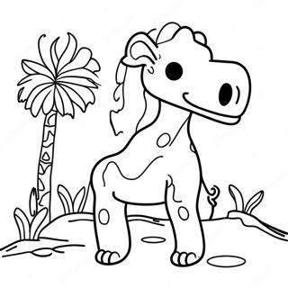 Oyunlu Col Hayvanlari Boyama Sayfasi 113142 49251