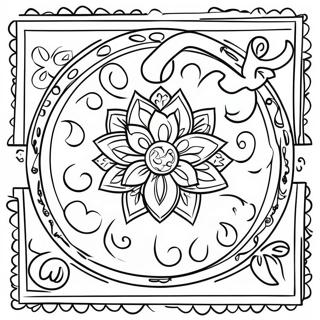 Renkli Loteria Karti Boyama Sayfasi 113269-49341