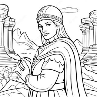 Kayip Sehirlerin Bekcisi Boyama Sayfasi 113422-49458