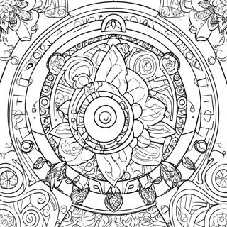 Kayip Sehirlerin Bekcisi Logosu Boyama Sayfasi 113425-49469