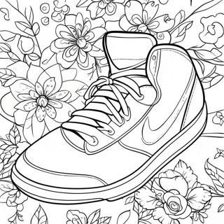 Yuksek Taban Basketbol Ayakkabilari Boyama Sayfasi 113628 49623