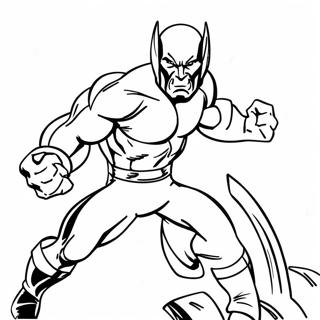 X-Men Boyama Sayfası Boyama Sayfaları