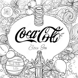 Coca Cola Boyama Sayfaları